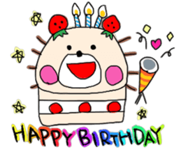 Hog-Chan the hedgehog sticker #13309112