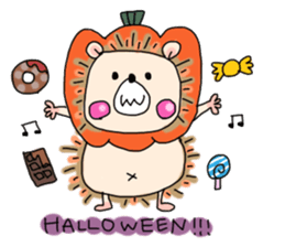 Hog-Chan the hedgehog sticker #13309119