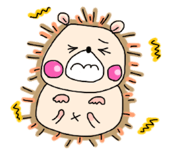 Hog-Chan the hedgehog sticker #13309123