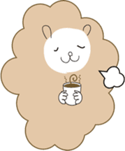 cuddly sheep_partII sticker #13310065