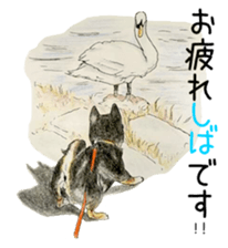 Favorite parts of SHIBAINU9 sticker #13310500