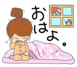 kouchi hataben girl sticker #13310766