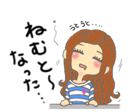 kouchi hataben girl sticker #13310796