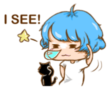 Blue & Black's Life sticker #13310807