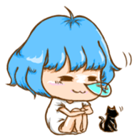 Blue & Black's Life sticker #13310808