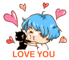 Blue & Black's Life sticker #13310815