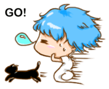 Blue & Black's Life sticker #13310821