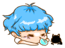 Blue & Black's Life sticker #13310822