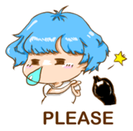 Blue & Black's Life sticker #13310830