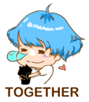 Blue & Black's Life sticker #13310835