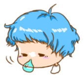 Blue & Black's Life sticker #13310838