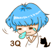 Blue & Black's Life sticker #13310844