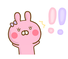 Rabbit Lovehina Yokutukau sticker #13310915