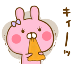 Rabbit Lovehina Yokutukau sticker #13310920