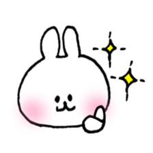 white rabbit love life 3 sticker #13311448