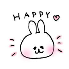 white rabbit love life 3 sticker #13311451