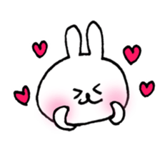 white rabbit love life 3 sticker #13311452