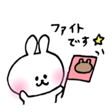 white rabbit love life 3 sticker #13311455
