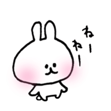 white rabbit love life 3 sticker #13311466