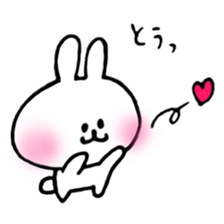 white rabbit love life 3 sticker #13311468
