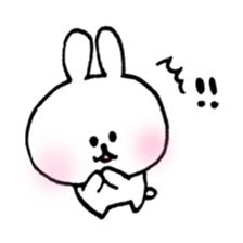 white rabbit love life 3 sticker #13311469