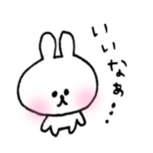 white rabbit love life 3 sticker #13311471