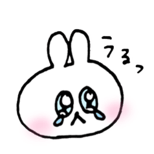 white rabbit love life 3 sticker #13311476