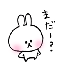 white rabbit love life 3 sticker #13311478