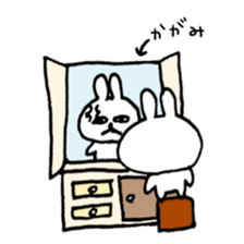 white rabbit love life 3 sticker #13311483