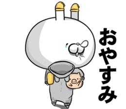 Parka rabbit sticker #13311684