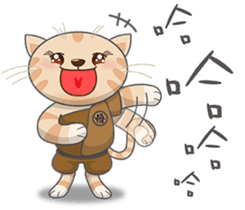 Jnani Cats-Life epiphany sticker #13312294