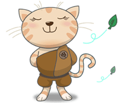 Jnani Cats-Life epiphany sticker #13312314