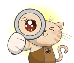 Jnani Cats-Life epiphany sticker #13312317