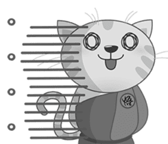 Jnani Cats-Life epiphany sticker #13312320