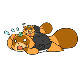 Yoroshiku Tanu-san sticker #13312413