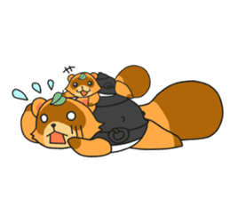 Yoroshiku Tanu-san sticker #13312413