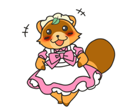Yoroshiku Tanu-san sticker #13312425