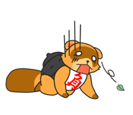 Yoroshiku Tanu-san sticker #13312431