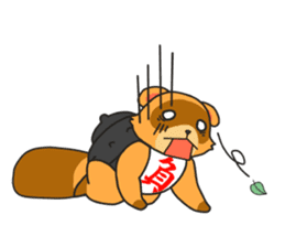 Yoroshiku Tanu-san sticker #13312431