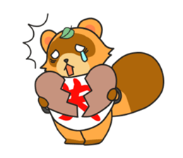 Yoroshiku Tanu-san sticker #13312432