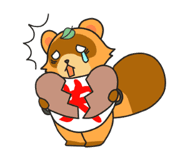 Yoroshiku Tanu-san sticker #13312432