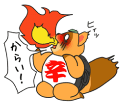 Yoroshiku Tanu-san sticker #13312440