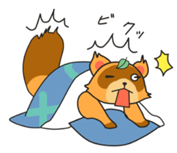 Yoroshiku Tanu-san sticker #13312444