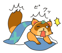 Yoroshiku Tanu-san sticker #13312444