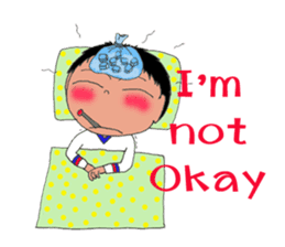 Crazy ice hockey family (English) sticker #13312819