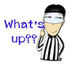 Crazy ice hockey family (English) sticker #13312826