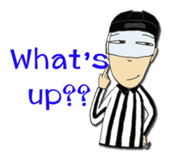 Crazy ice hockey family (English) sticker #13312826