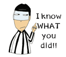 Crazy ice hockey family (English) sticker #13312827