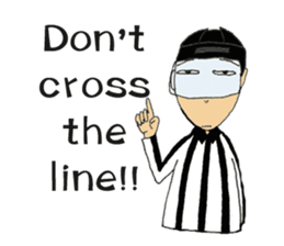 Crazy ice hockey family (English) sticker #13312828