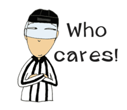 Crazy ice hockey family (English) sticker #13312829